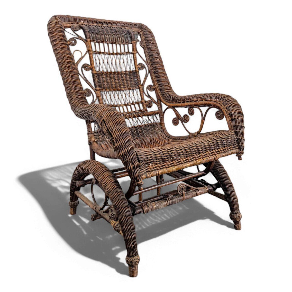 Dlg Rattan Rocking Chair From Perret Viber