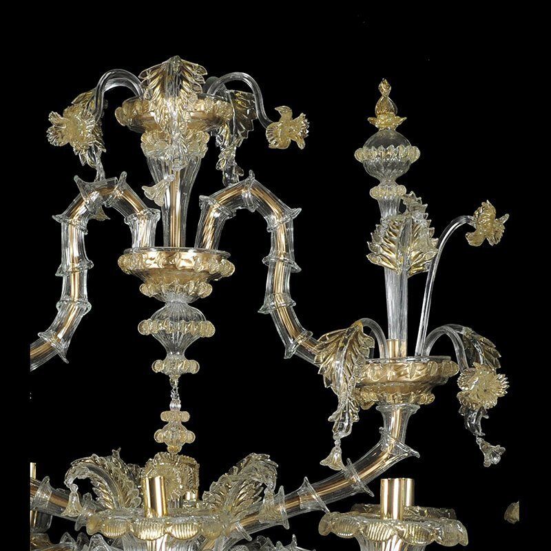 Murano Glass Boat Chandelier, 1970s photo Lighting