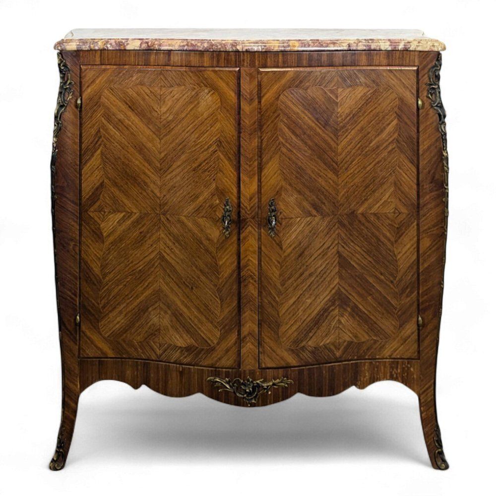 Louis XV Style Marquetry Sideboard