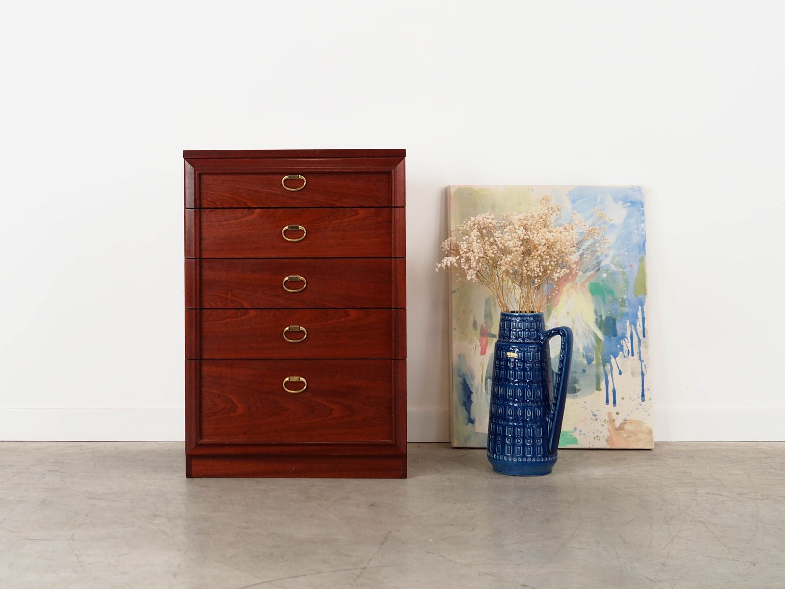 Ladekast Met Mahoniehouten Fineer, Deens Design, Jaren 1980, Productie: Denemarken photo furniture