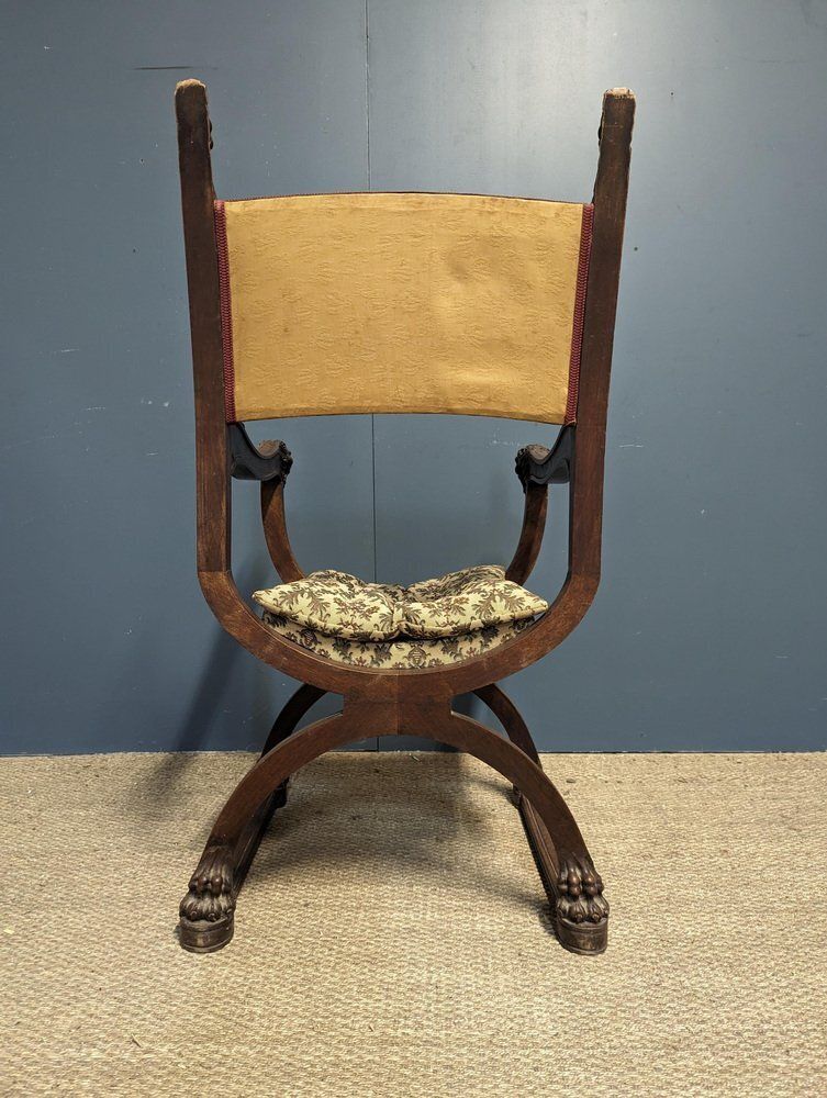 Set Of Renaissance Style Armchairs In Walnut photo 863.0