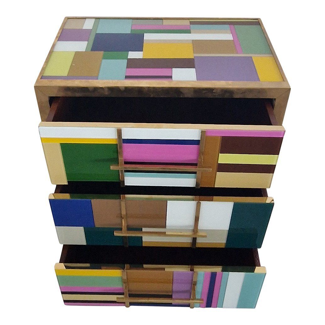 Dresser With Three Drawers, 1980s photo for sale