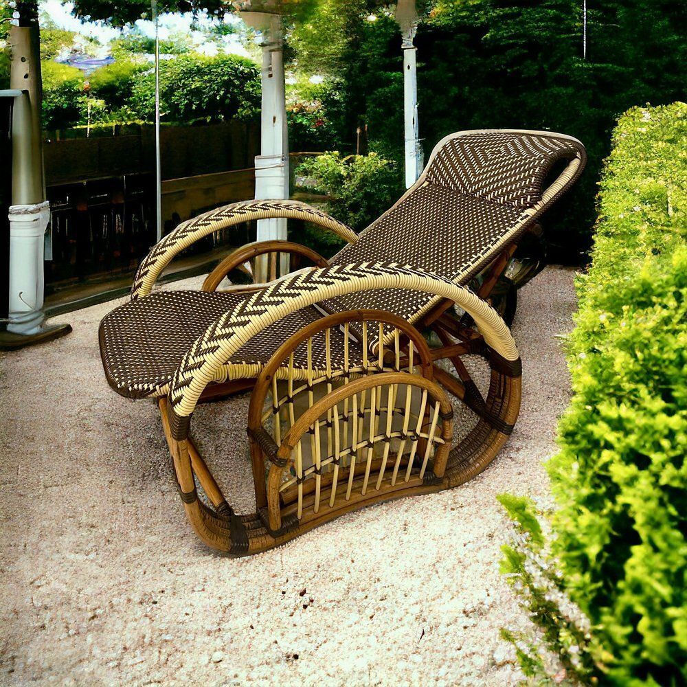 Mid Century Adjustable Lounge Chair Attributed To Paul Frankl, 1950s photo vinterior