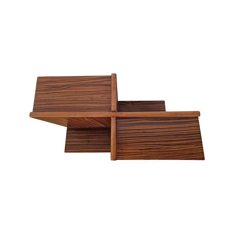 Walnut Magazine Rack, 1980s photo vinterior