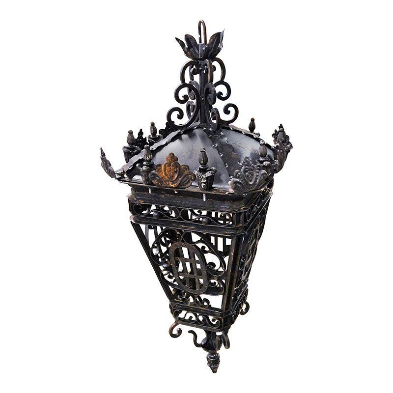 Iron Lanterns, Set Of 2 photo vinterior