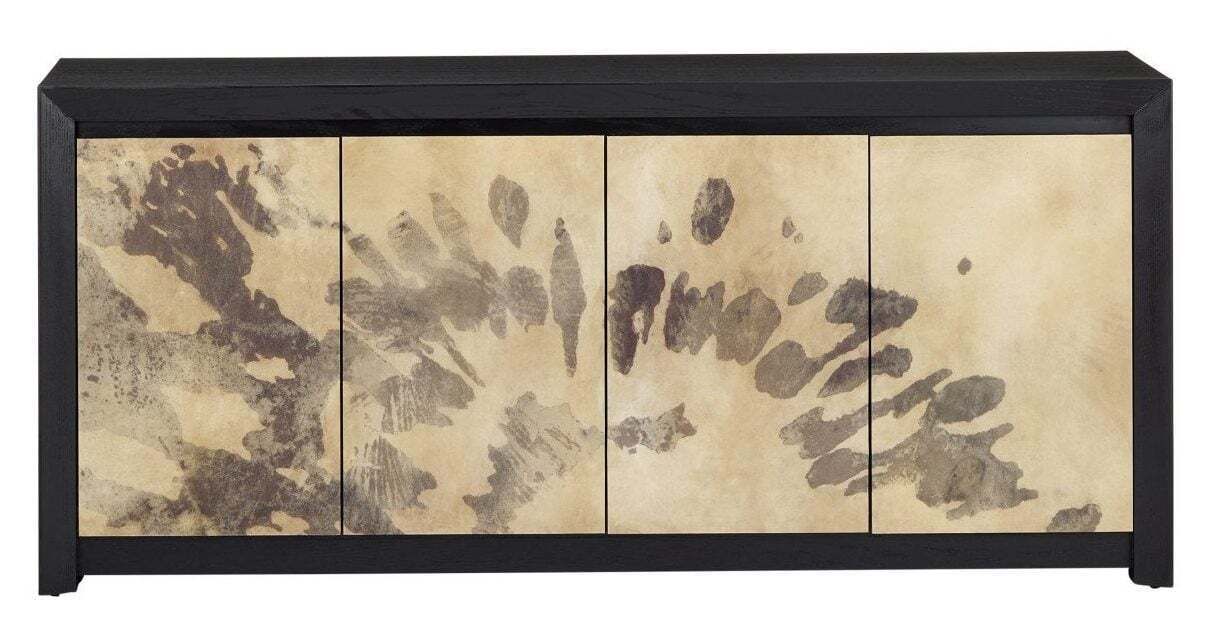 Currey's & Company Karlson Faux Vellum Credenza photo furniture
