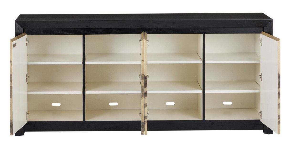 Currey's & Company Karlson Faux Vellum Credenza photo Furniture