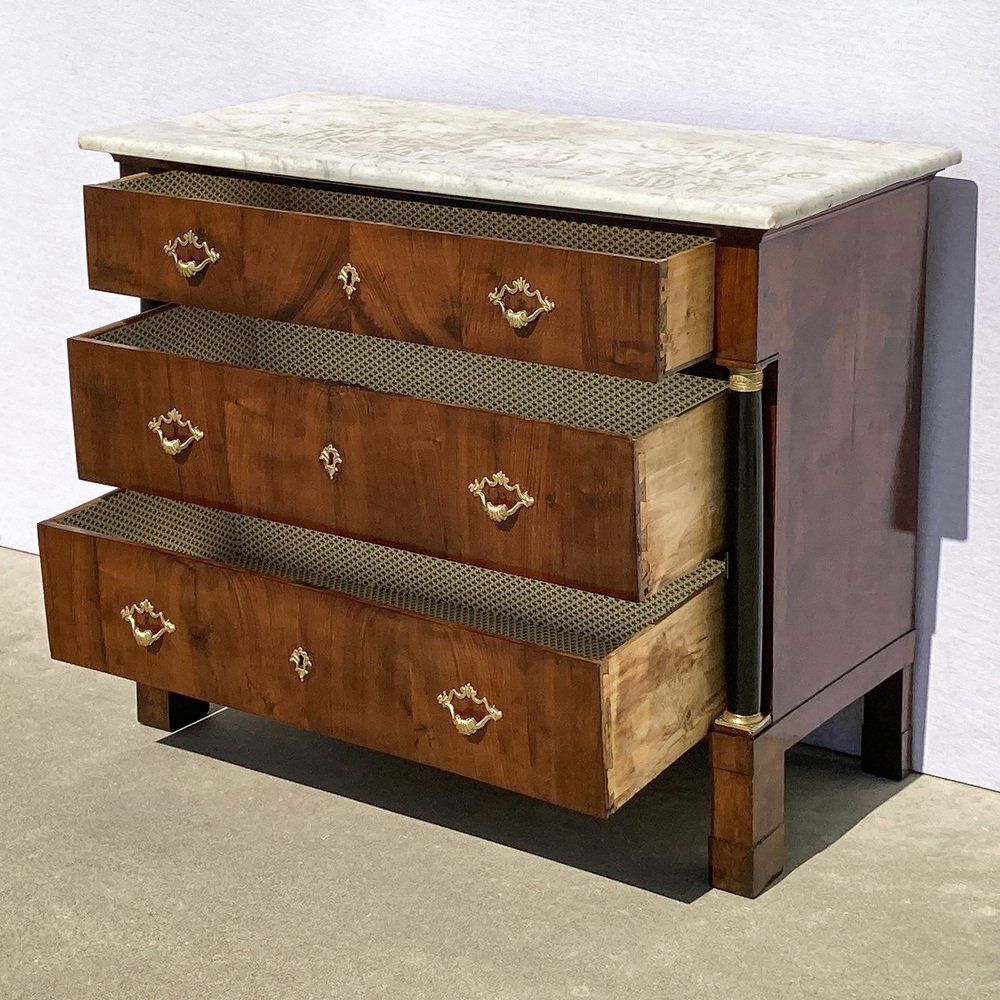 Wooden Chest Of 3 Drawers photo vintage