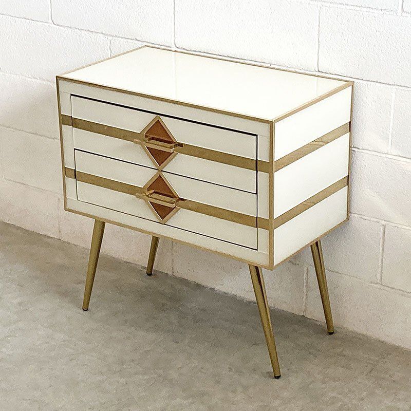 Chest Of 2 Drawers, 1980s photo for sale
