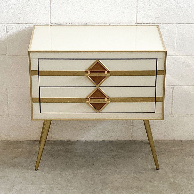 Chest Of 2 Drawers, 1980s photo 4252.0