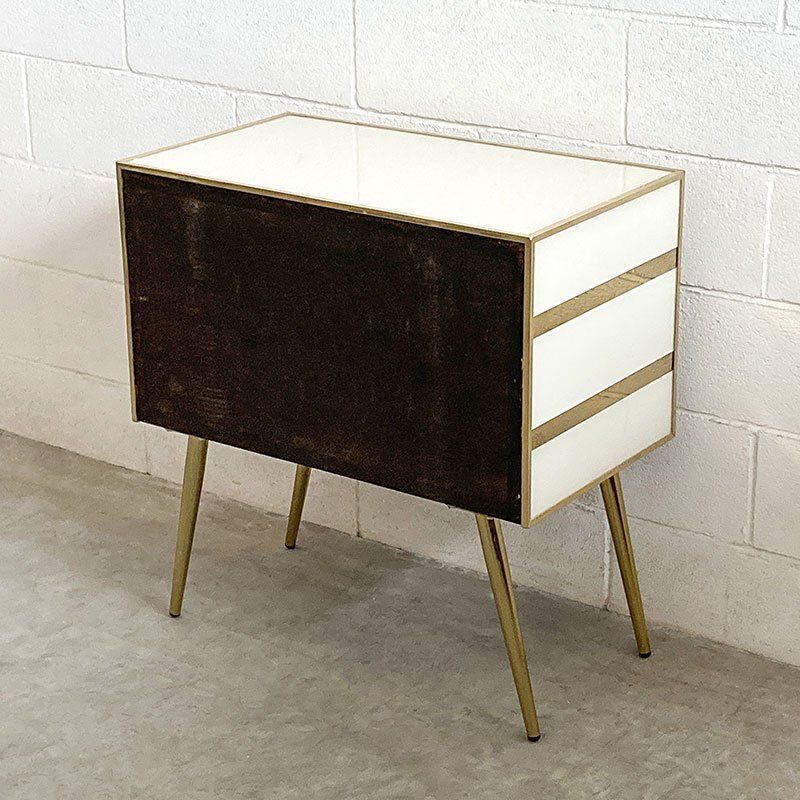 Chest Of 2 Drawers, 1980s photo vinterior