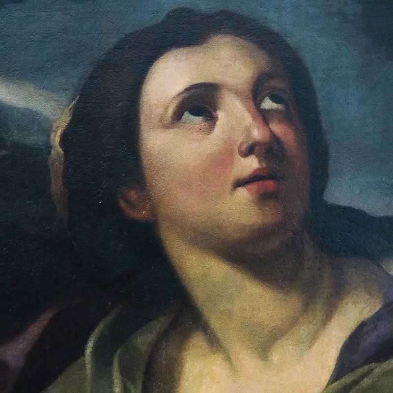 Circle Of Giovanni Andrea Sirani, Mary Magdalene, 1600s, Oil On Canvas photo 8363.0
