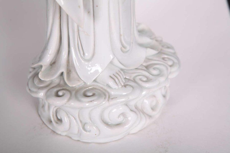Blanc De Chine, Figure Of Guanyin, Qing Dinasty photo 9749.0
