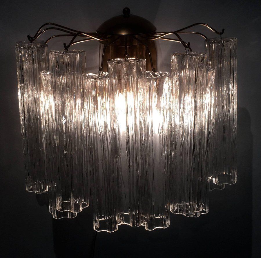Tronchi Sconces By Toni Zuccheri For Venini, 1970s, Set Of 2 photo Lighting