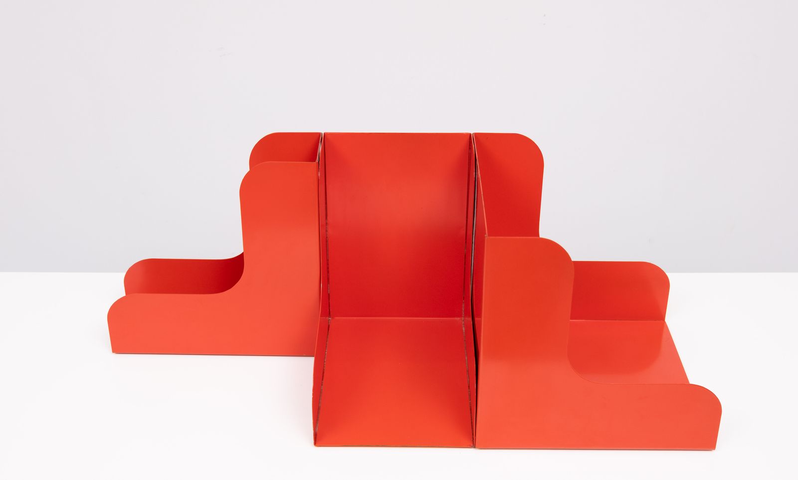 photo for sale Enzo Mari Modular Metal Lp Record Holder Set Of 3 1965 Italy