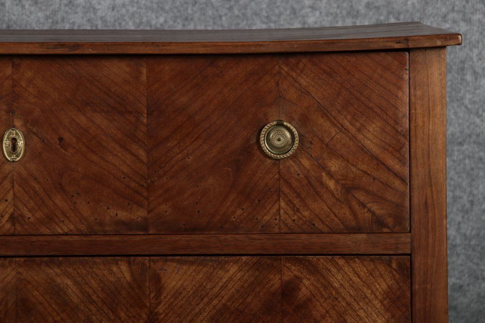 photo for sale Small Antique Walnut Chest Of Drawers, 1800