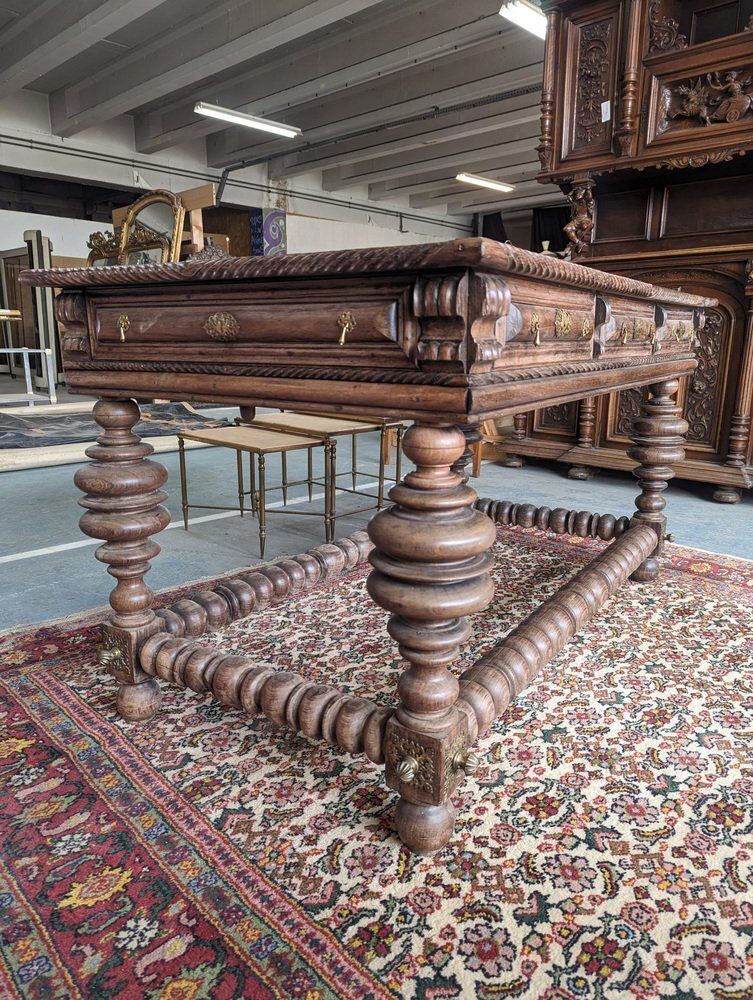 Portuguese Rosewood Coffee Table, 19th Century photo 2030.0
