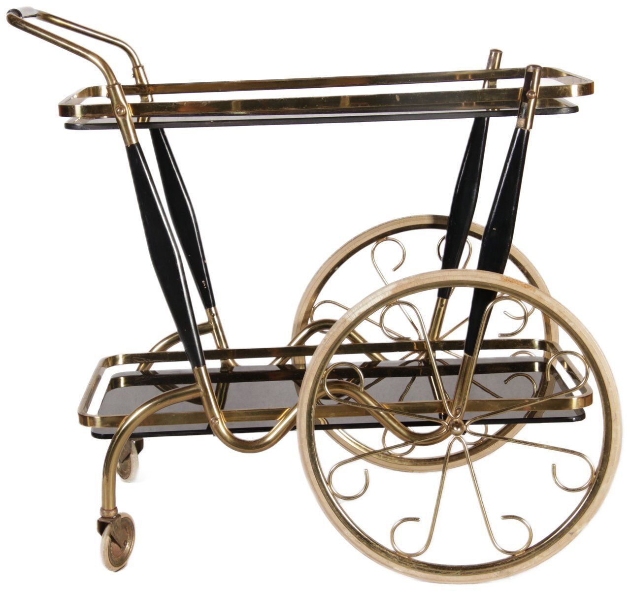 photo for sale Tea Serving Cart By Cesare Lacca For Cesare Lacca, Italy, 1950s