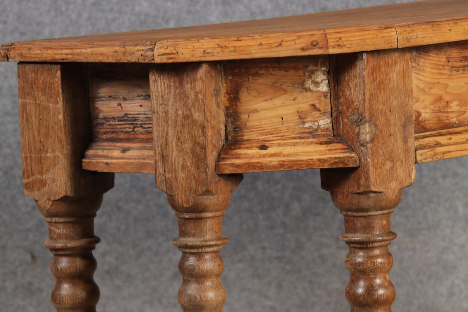 Furniture Antique Softwood Side Table And Flower Stand
16th 17th Century, 1600 photo