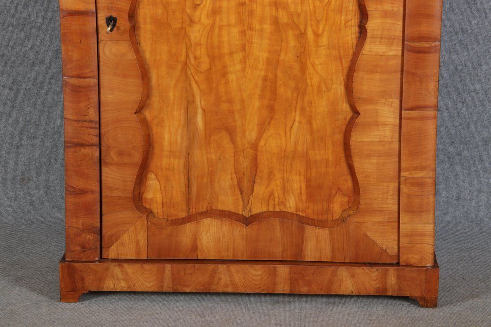 Antique Viennese Biedermeier Cabinet In Walnut, 1820s photo vinterior