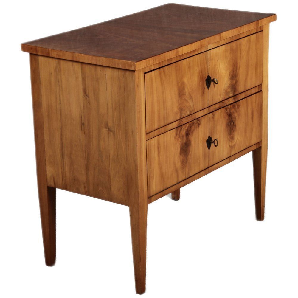 Small Antique Biedermeier Chest Of Drawers In Cherrywood, 1810 photo furniture