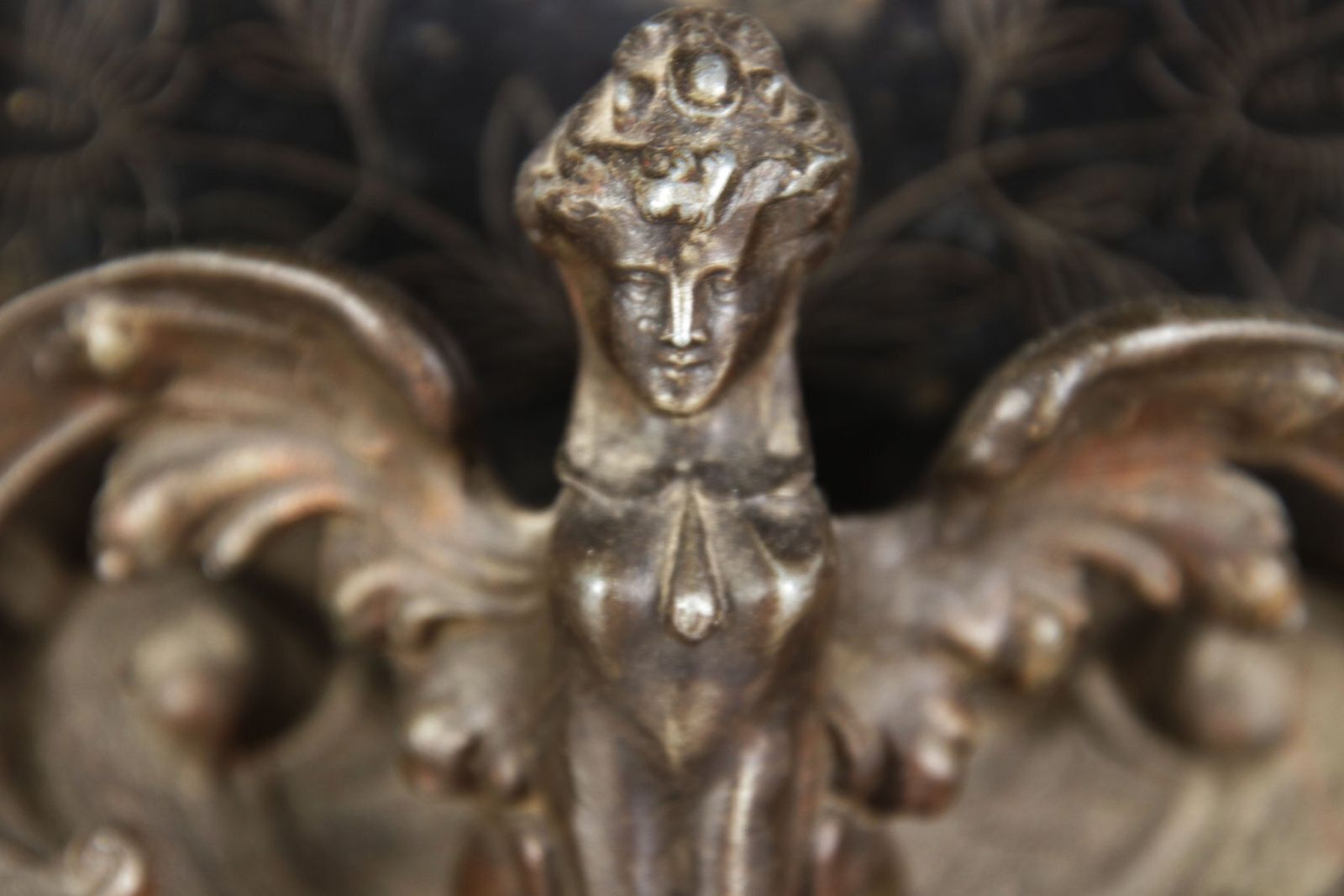 photo buy French Fireplace Clock In Bronze With Brass Movement By S. Marti & Cie, 1870s, Set Of 3