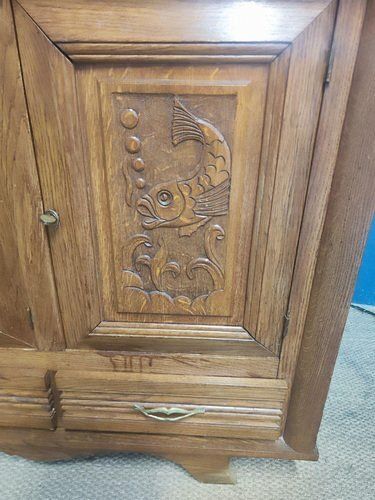 Dlg Sideboard By Albert Guenot, 1950s photo for sale