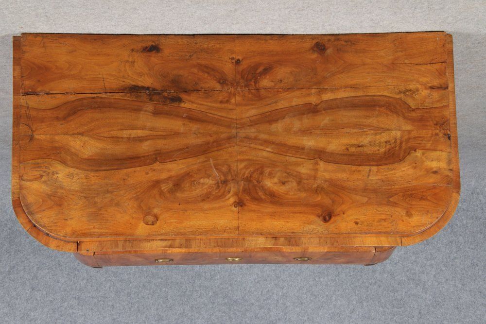 Ancient Biedermeier Walnut Chest Of Drawers, 1850s photo vinterior