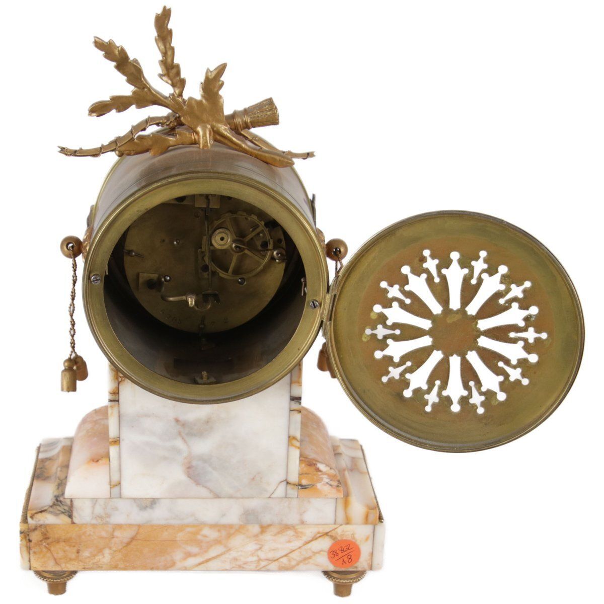 French Pendulum Mantel Clock, 1880s photo Home Decor