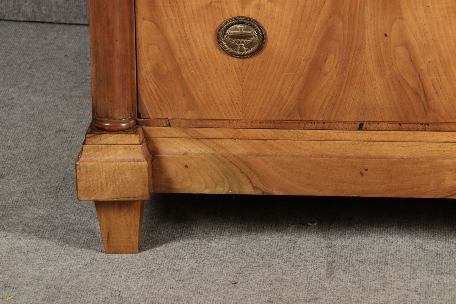 Furniture Biedermeier Top Display Cabinet In Walnutm Southern Germany photo