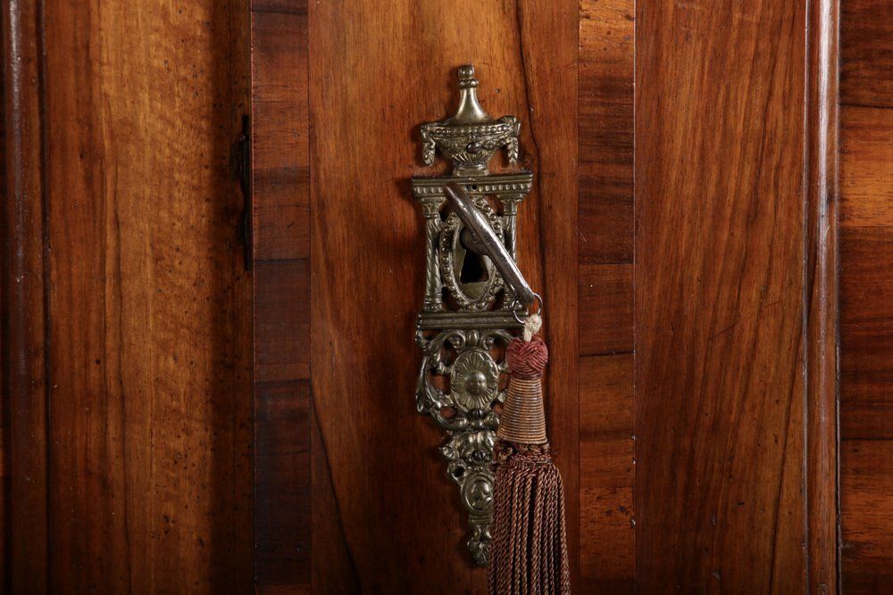 Antique Baroque Cabinet In Walnut, Schleswig Holstein, 1750s photo 4196.0