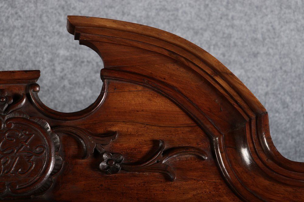 photo vinterior Antique Baroque Cabinet In Walnut, Schleswig Holstein, 1750s