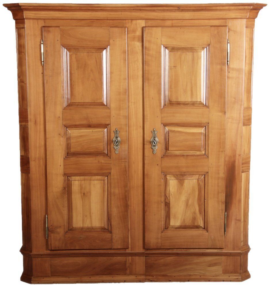 Antique Biedermeier Cabinet In Cherry, 1800s