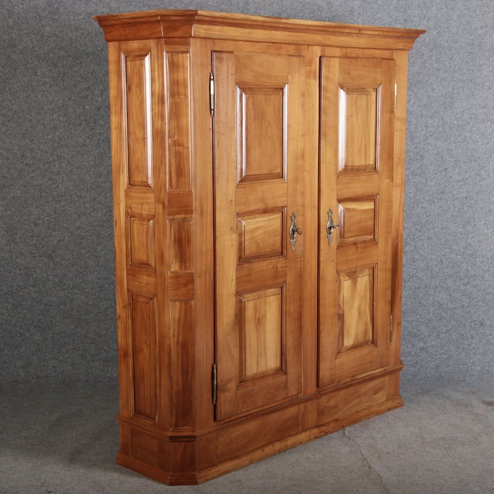 photo vinterior Antique Biedermeier Cabinet In Cherry, 1800s