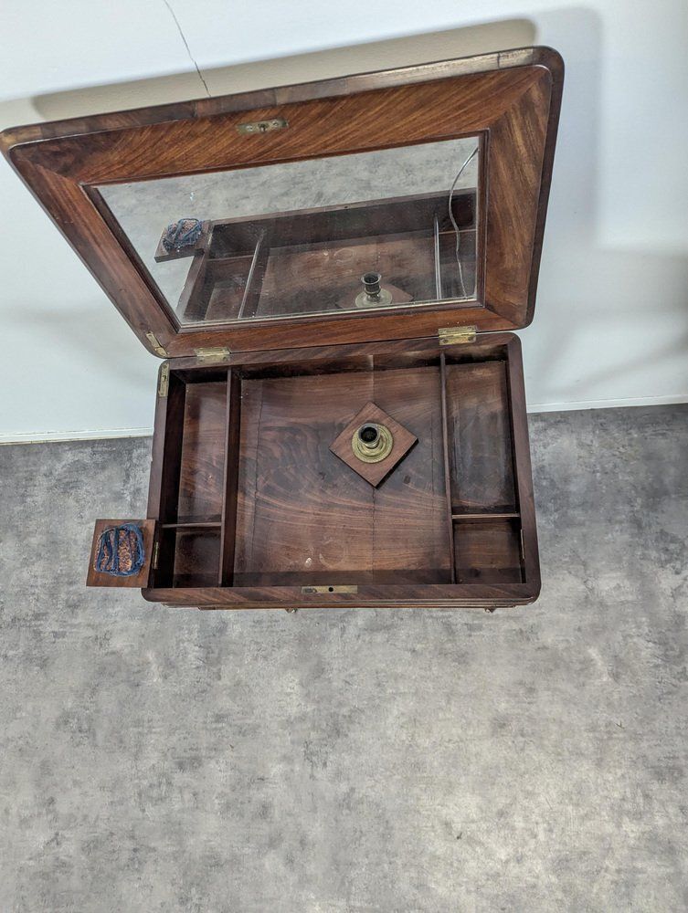 Restoration Period Worker In Flamed Mahogany photo for sale
