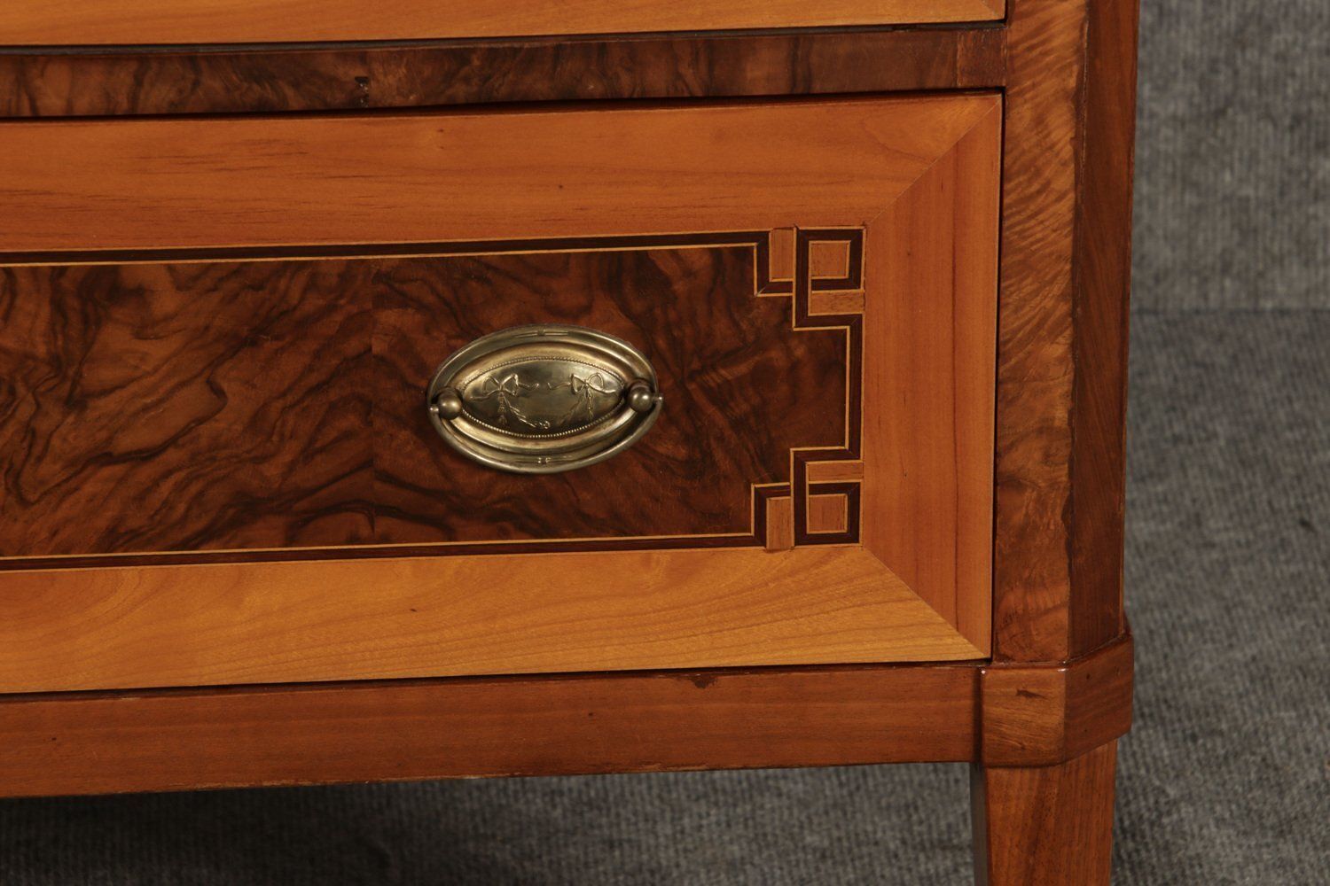 photo buy Antique Louis Seize Secretary In Walnut And Cherry, 1800