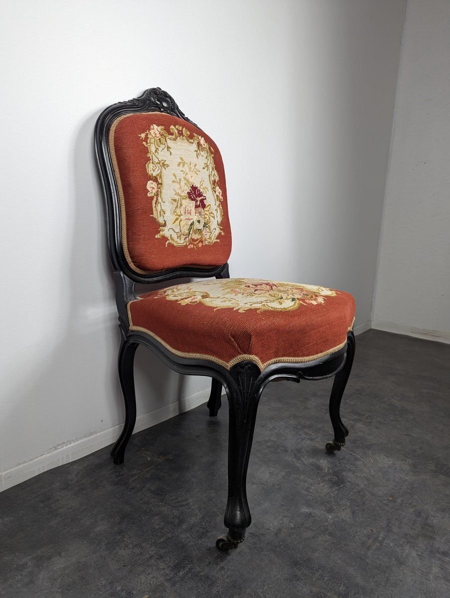 Napoleon III Noici Wooden Living Room, Set Of 3 photo 696.0