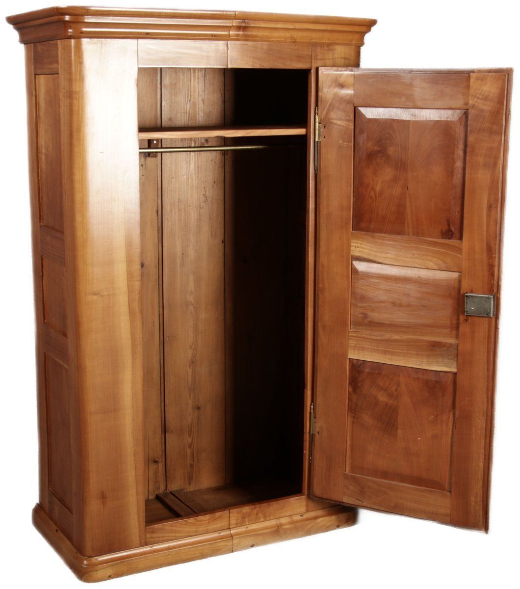 19th Century Biedermeier Cabinet In Cherrywood, 1830s photo Furniture