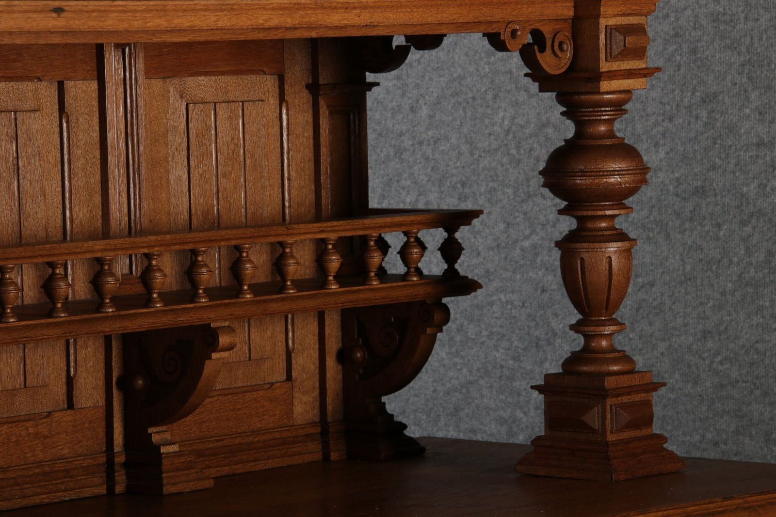 Furniture Antique Art Nouveau Buffet, 1900 photo