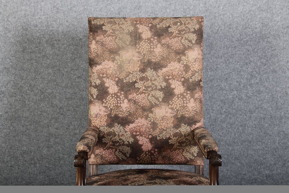 Antique Baroque Chair With Carving, 1880 photo vinterior