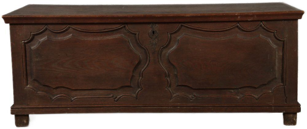 Antique Rococo Baroque Chest In Oak, 1770 photo furniture