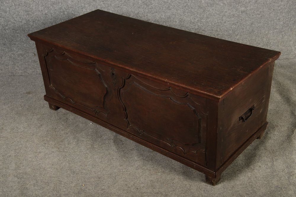Antique Rococo Baroque Chest In Oak, 1770 photo Furniture