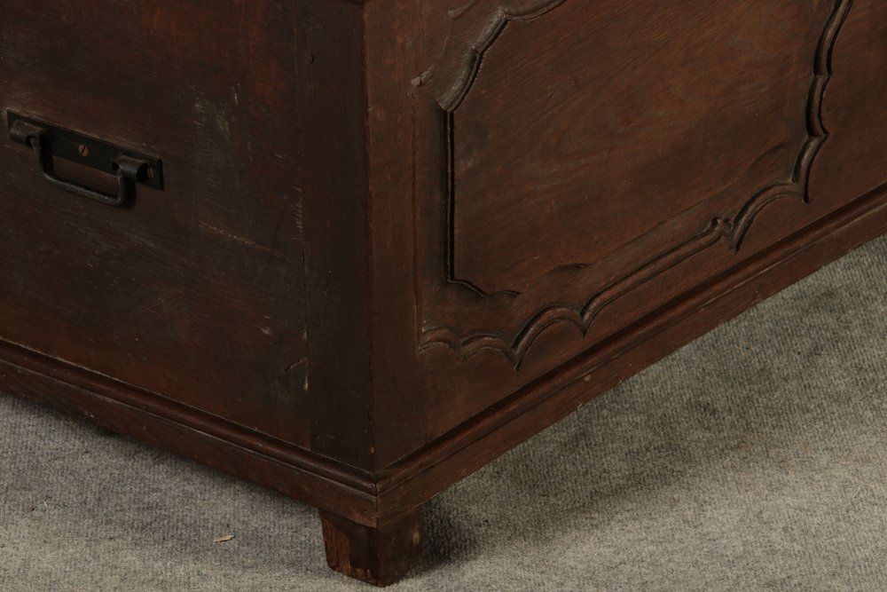 Antique Rococo Baroque Chest In Oak, 1770 photo buy