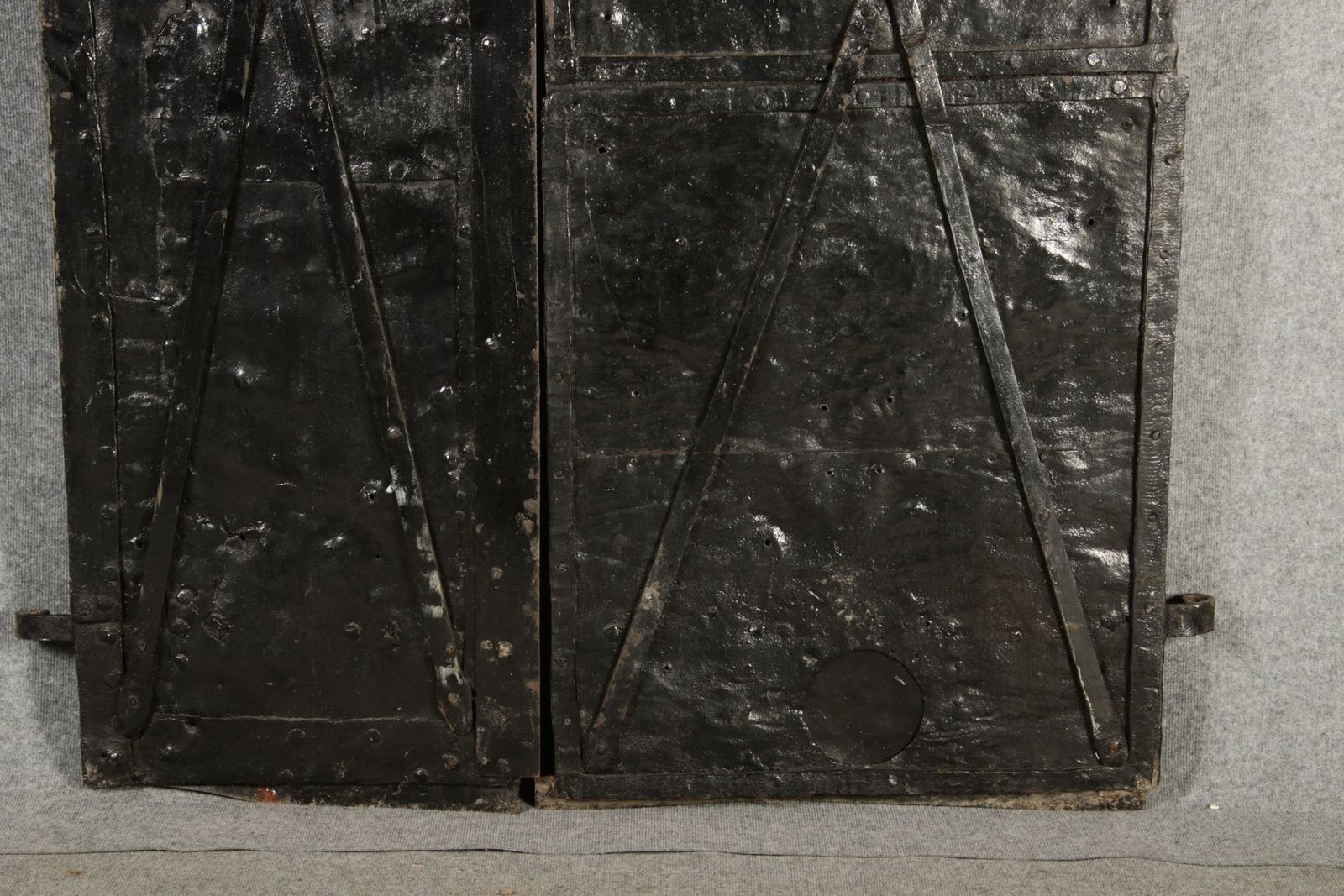 16th Century Two Leaf Iron Door, 1600s photo 4419.0