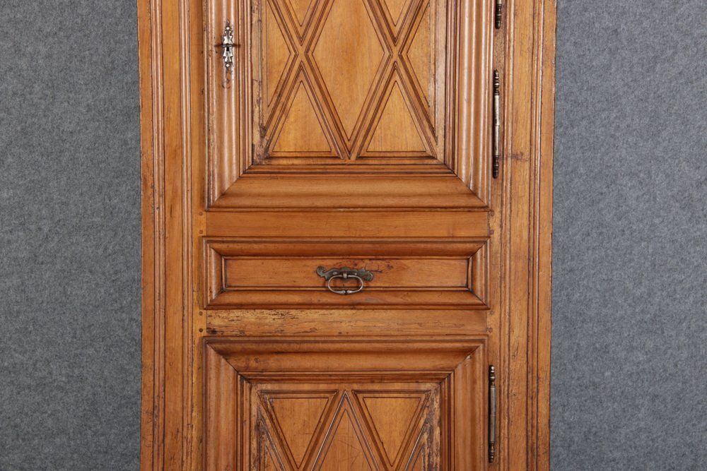 Baroque Narrow Cabinet In Walnut, France, 1700s photo buy