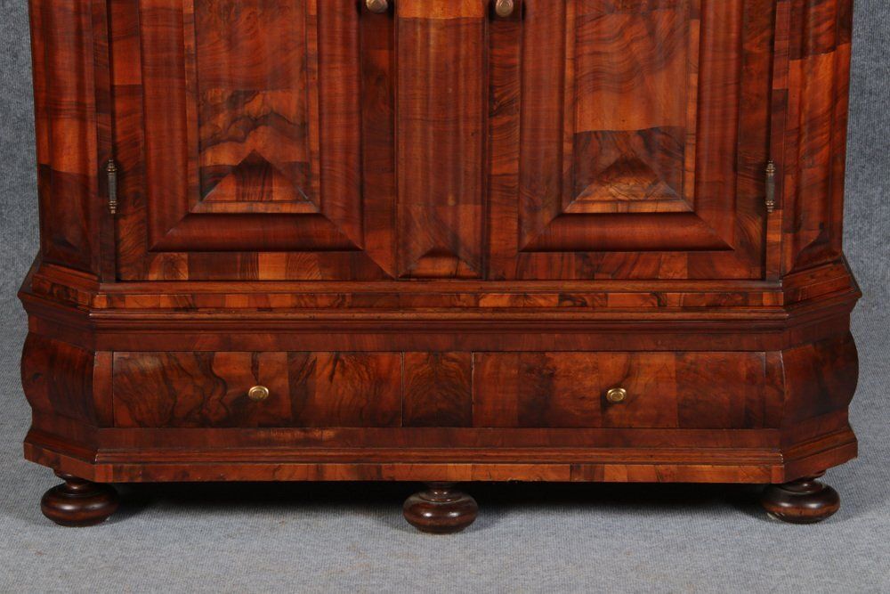 photo for sale Baroque Cabinet In Walnut, Frankfurt, Germany, 18th Century