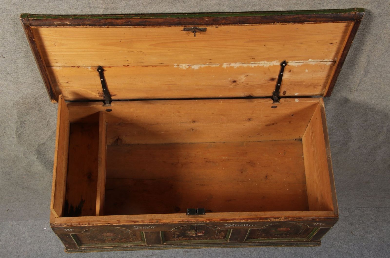 Antique Bevelled Softwood Chest, 1900 photo buy