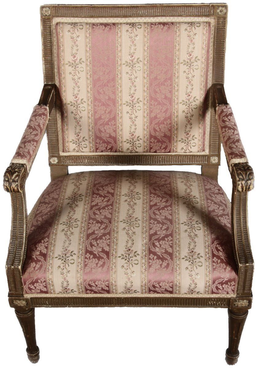 Antique Louis Seize Armchair, 1780s photo furniture