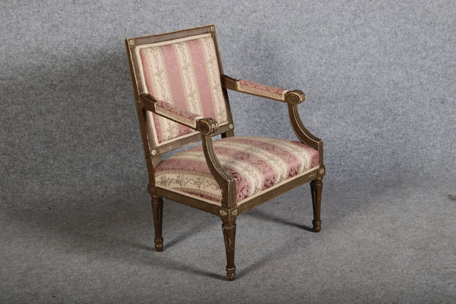 Furniture Antique Louis Seize Armchair, 1780s photo