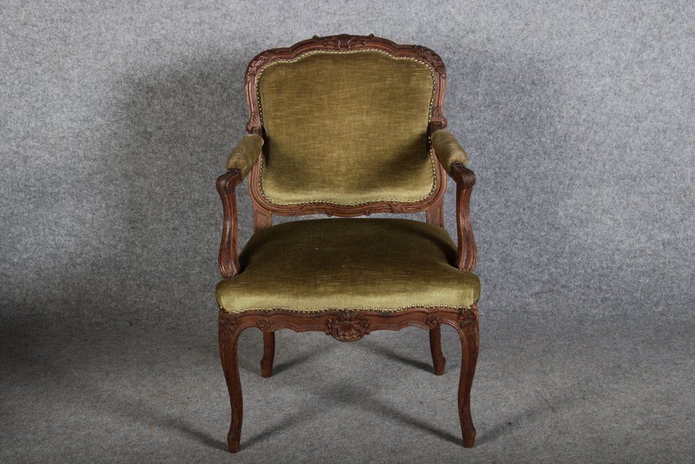 photo vinterior Antique French Armchair, 1860, Set Of 4